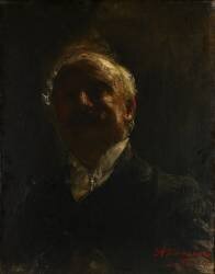 Self-Portrait (Antonio Mancini) - Muzeo.com
