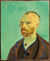 Self-portrait dedicated to Gauguin (Vincent van Gogh) - Muzeo.com