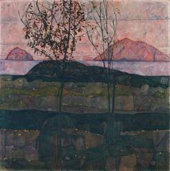 Setting Sun (Egon Schiele) - Muzeo.com