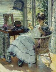 Sewing (Richard Emil Miller) - Muzeo.com