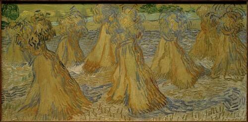Sheaves of Wheat (Vincent van Gogh) - Muzeo.com