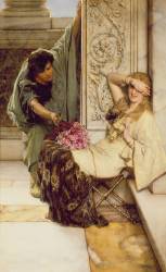 Shy (Lawrence Alma-Tadema) - Muzeo.com