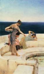 Silver Favourites (Lawrence Alma-Tadema) - Muzeo.com
