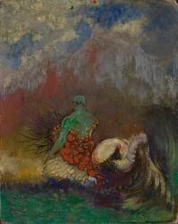 Siren (Odilon Redon) - Muzeo.com