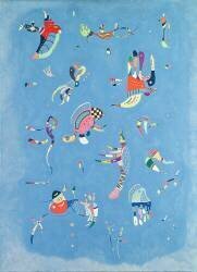 Sky Blue (Wassily Kandinsky) - Muzeo.com
