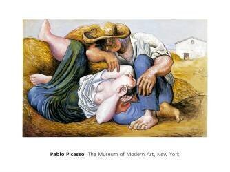 Sleeping Peasants, 1919 (Pablo Picasso) - Muzeo.com