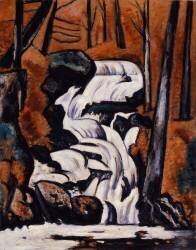 Smelt Brook Falls (Marsden Hartley) - Muzeo.com