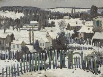 Snow in Chaville (Alexandre Altmann) - Muzeo.com