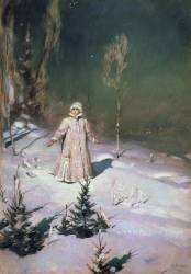 Snow Maiden (Victor Mikhailovich Vasnetsov) - Muzeo.com