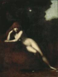Solitude (Jean-Jacques Henner) - Muzeo.com