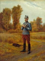 Sous-officier de hussards (Etienne Prosper...) - Muzeo.com