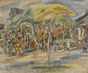 Southern Landscape (Jules Pascin) - Muzeo.com