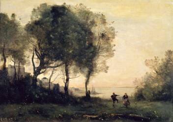 Souvenir of Italy (Jean-Baptiste Camille Corot) - Muzeo.com