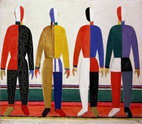 Sportsmen (Kazimir Malevitch) - Muzeo.com