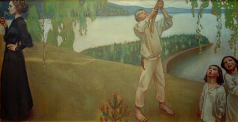 Spring (Akseli Gallen-Kallela) - Muzeo.com