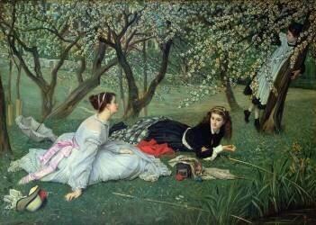 Spring (James Tissot) - Muzeo.com