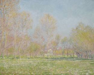 Spring in Giverny (Claude Monet) - Muzeo.com
