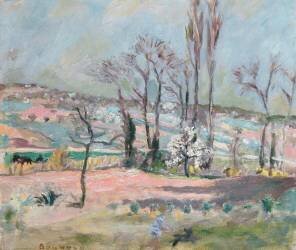 Spring Landscape (Pierre Bonnard) - Muzeo.com