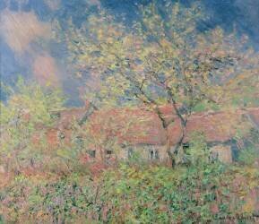 Springtime at Giverny (Claude Monet) - Muzeo.com