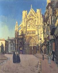 St. Jacques, Dieppe (Walter Richard Sickert) - Muzeo.com