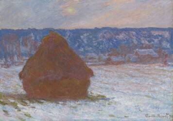 Stack of Wheat (Claude Monet) - Muzeo.com
