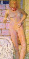 Standing Nude (Pierre Bonnard) - Muzeo.com