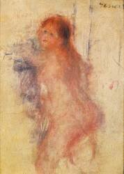 Standing Nude Woman (Auguste Renoir) - Muzeo.com