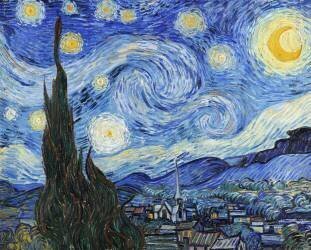 Starry Night (Vincent van Gogh) - Muzeo.com
