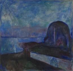 Starry Night (Edvard Munch) - Muzeo.com