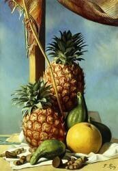Still-life with Pineapples (Pierre Roy) - Muzeo.com
