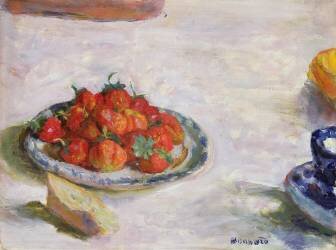 Strawberries (Pierre Bonnard) - Muzeo.com