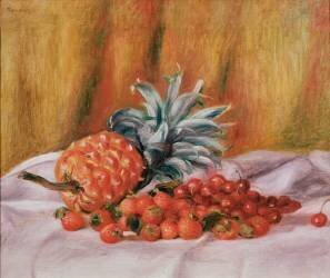 Strawberries and Pineapple (Auguste Renoir) - Muzeo.com