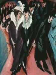 Street (Ernst Ludwig Kirchner) - Muzeo.com
