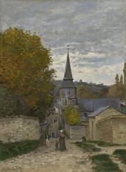 Street in Sainte-Adresse (Claude Monet) - Muzeo.com