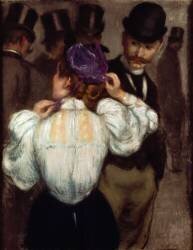 Street Scene (Federico Zandomeneghi) - Muzeo.com