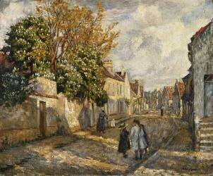 Street Scene (Henri Lebasque) - Muzeo.com