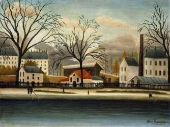 Suburb (Henri Rousseau) - Muzeo.com