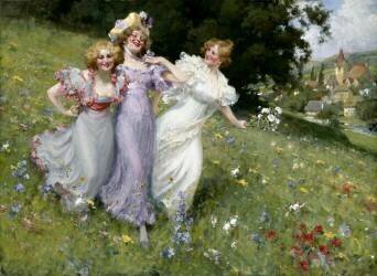 Summer Beauties (Alois Hans Schram) - Muzeo.com