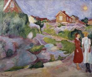 Summer Evening (Ludvig Karsten) - Muzeo.com