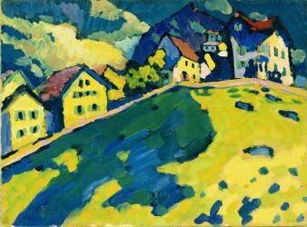 Summer Landscape (Wassily Kandinsky) - Muzeo.com