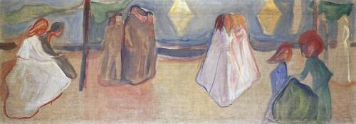 Summer night (Edvard Munch) - Muzeo.com