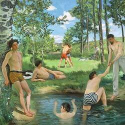 Summer Scene (Frédéric Bazille) - Muzeo.com