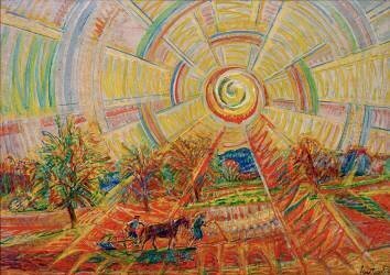 Sun with rainbow (Nicolas Tarkhoff) - Muzeo.com