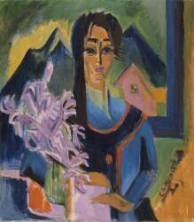 Sunday in the Alps (Ernst Ludwig Kirchner) - Muzeo.com
