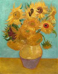 Sunflowers (Vincent van Gogh) - Muzeo.com