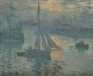 Sunrise (Claude Monet) - Muzeo.com