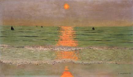 Sunset (Félix Vallotton) - Muzeo.com