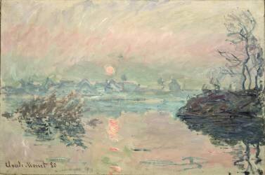 Sunset (Claude Monet) - Muzeo.com