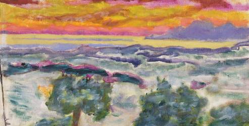 Sunset (Pierre Bonnard) - Muzeo.com