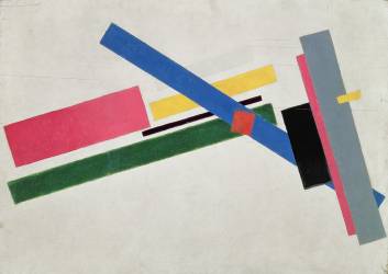 Suprematist Construction (Kazimir Malevitch) - Muzeo.com